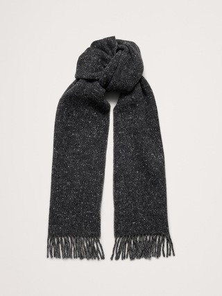 Italian Wool-Cashmere Donegal Scarf | Banana Republic (US)