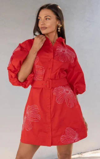 Delilah Belted Dress | The Collection Texas