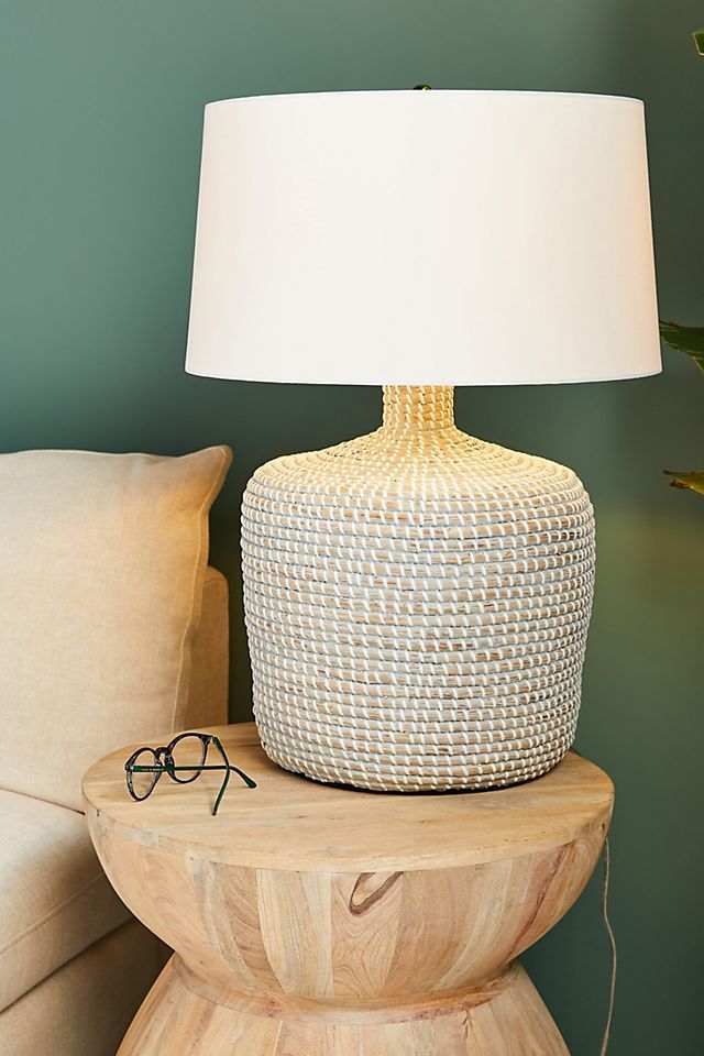 Lauren Rattan Table Lamp | Anthropologie (US)