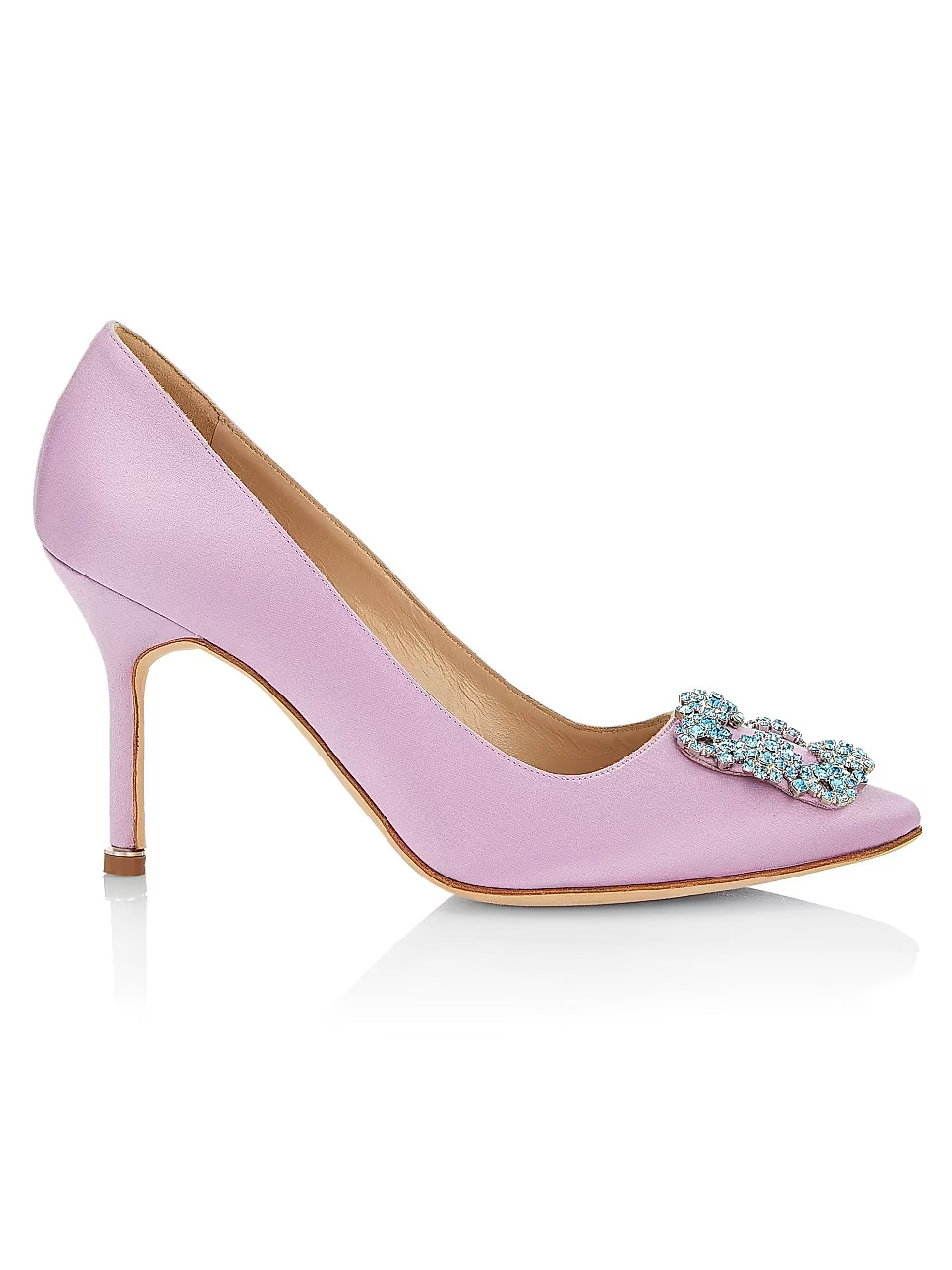Hangisi 70MM Satin Pumps | Saks Fifth Avenue