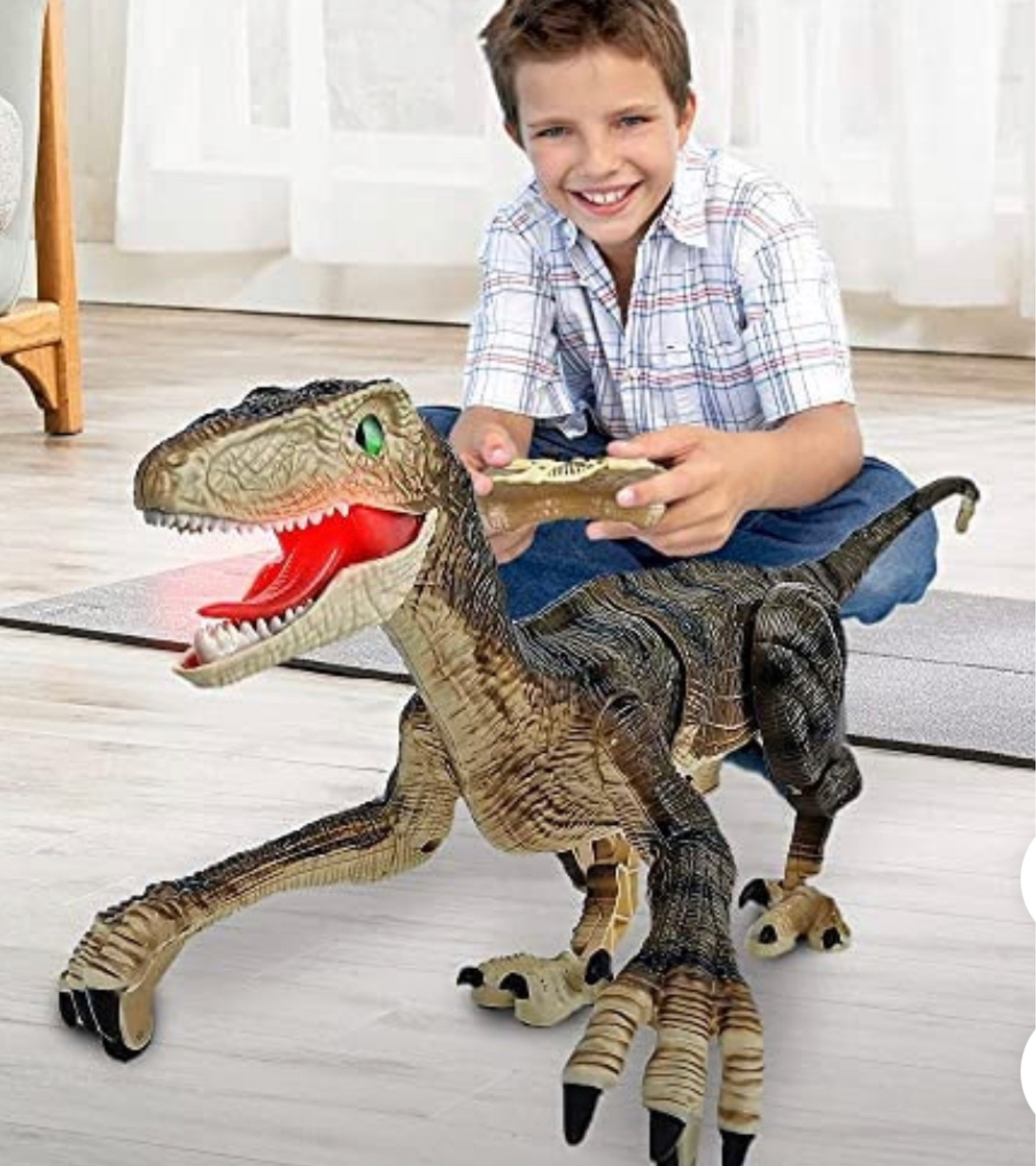 Remote control dinosaur 

#kidsgiftideas

#LTKunder50 #LTKHoliday #LTKkids