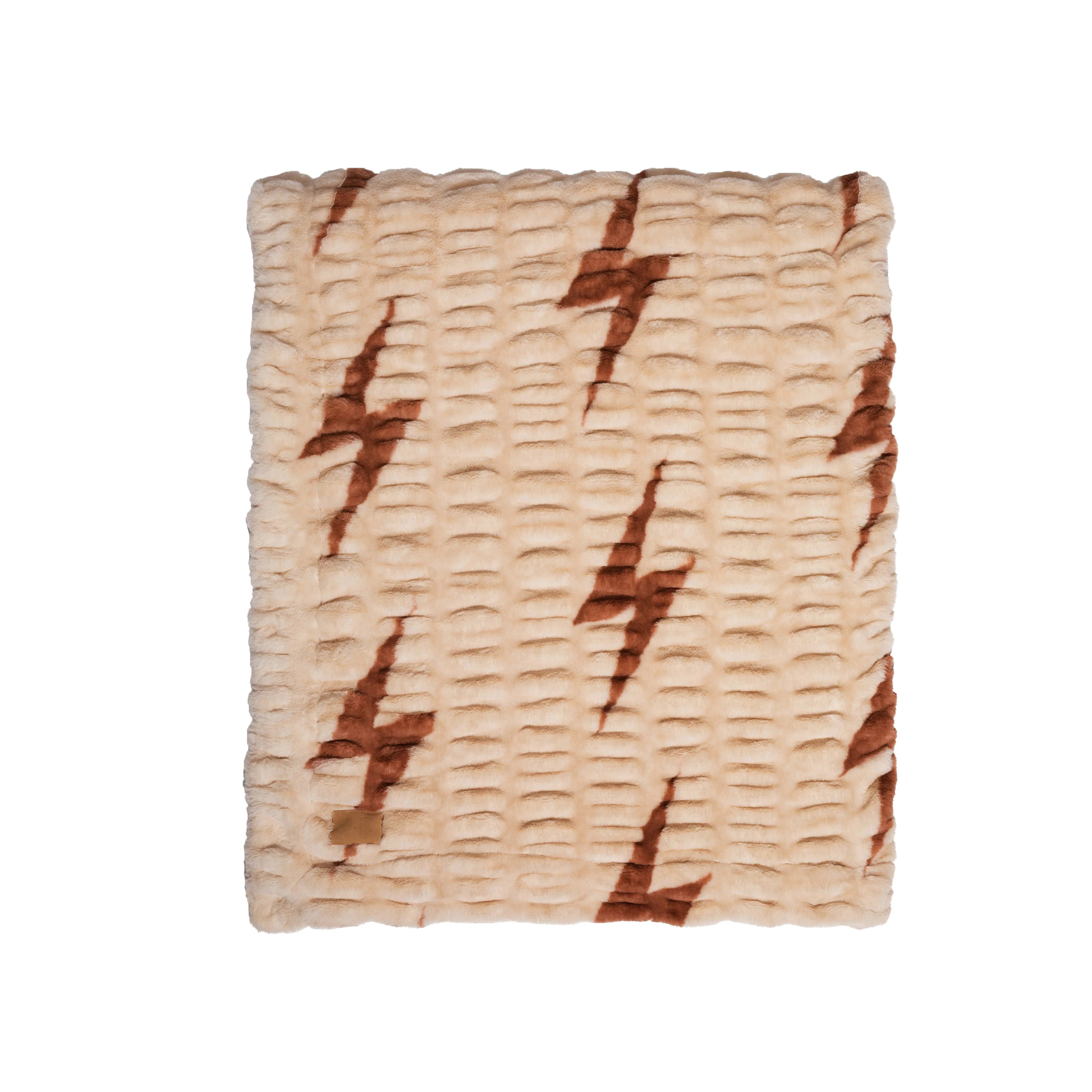 Aviator Nation x Lola Blanket - Beige // Copper Bolt | Aviator Nation