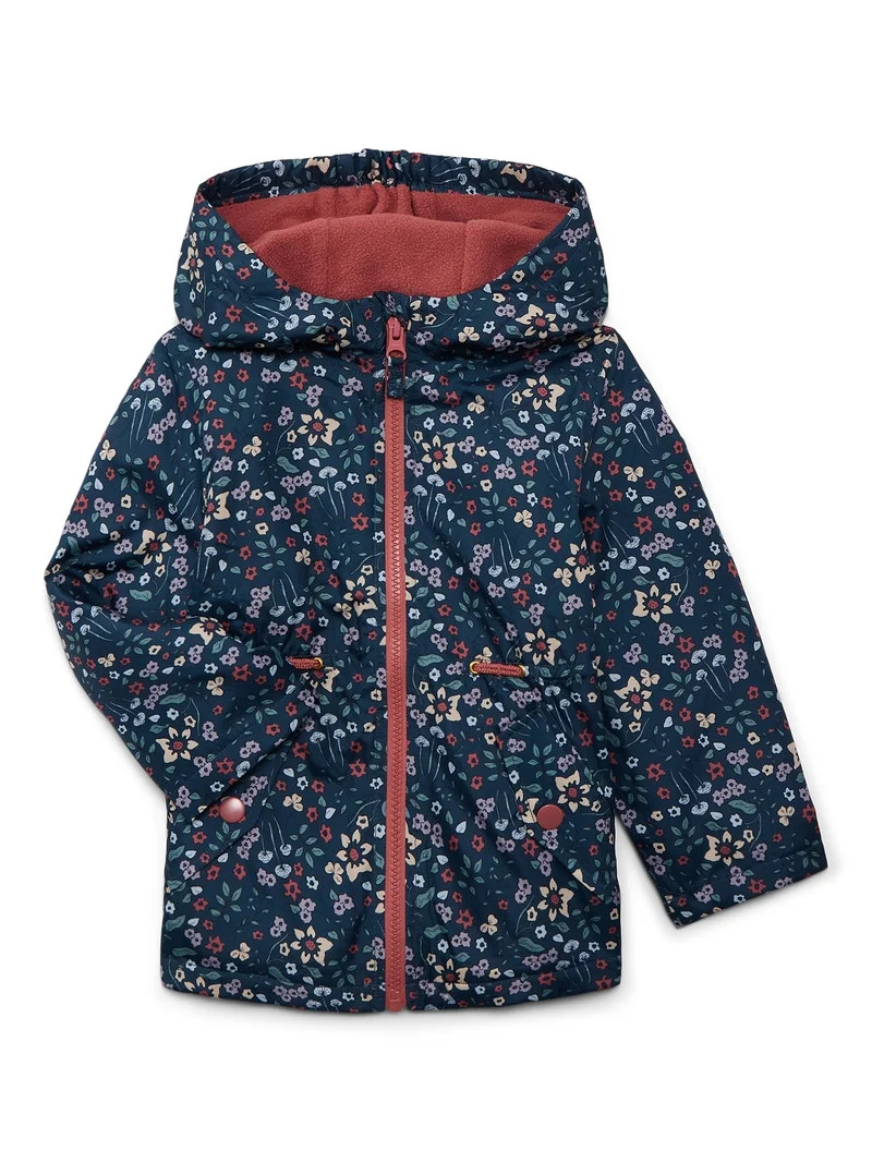 Carter’s Child of Mine Toddler Girl Anorak Jacket with Hood, Sizes 2T-5T | Walmart (US)