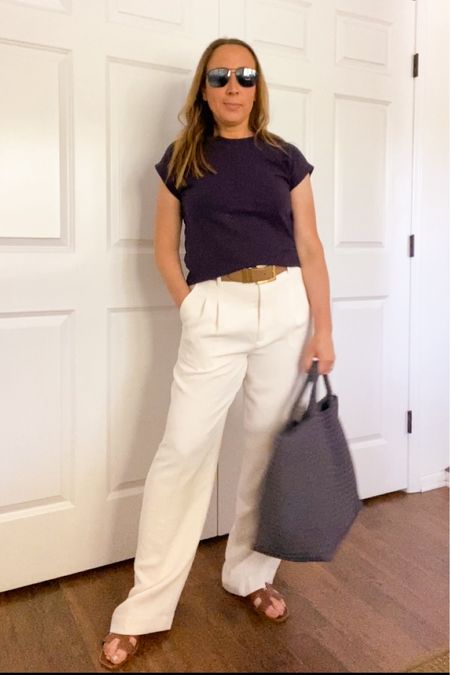 Such great trouser pants. They are silky and flowy and very light. I live this cream color with a brown belt and navy top. So chic and effortless. 



#LTKShoeCrush #LTKFindsUnder100 #LTKWorkwear