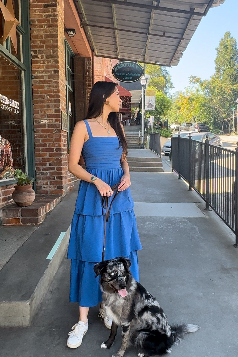 ethnic maxi dress with sleeves Elysse Maxi Dress Clay/Olive / S