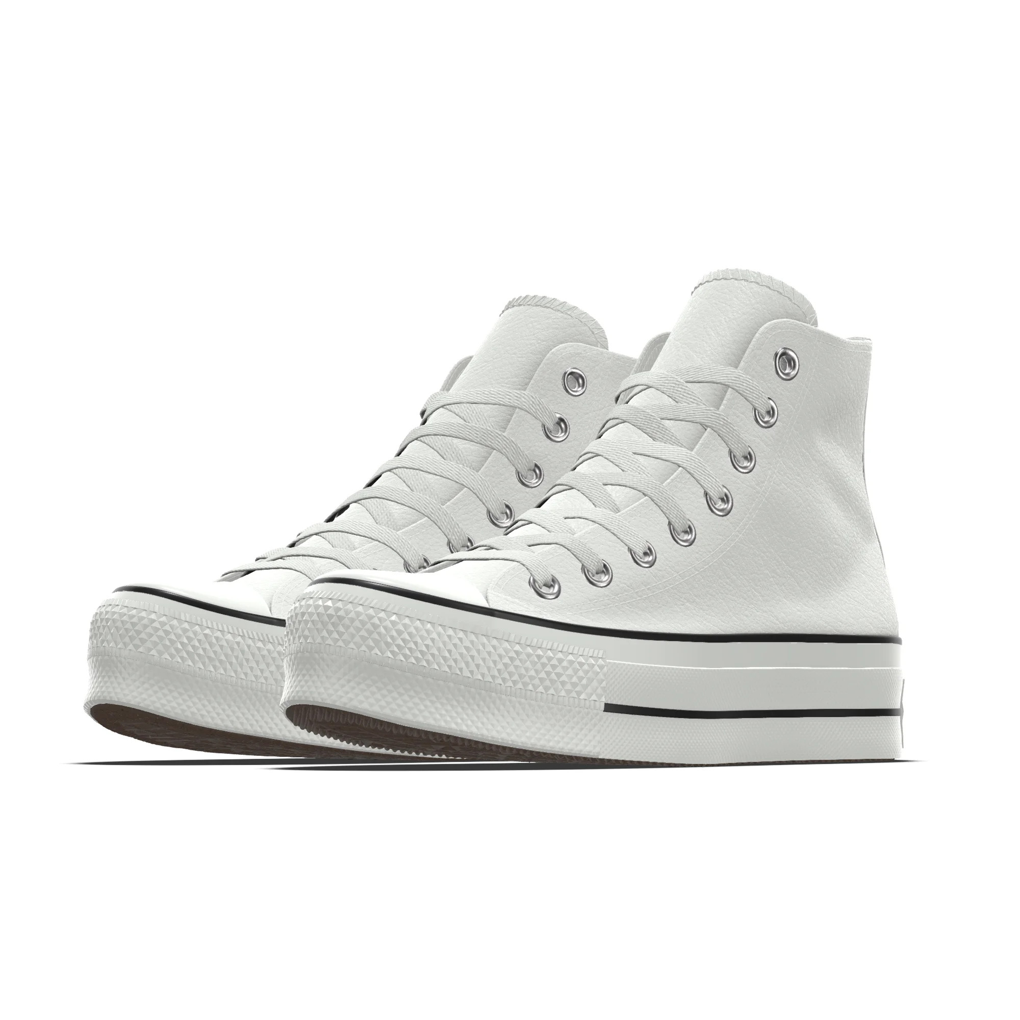 Custom Chuck Taylor All Star Lift Platform Leather By You | Converse (US)