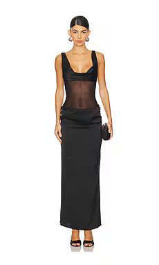 superdown Astri Maxi Dress in Black from Revolve.com | Revolve Clothing (Global)