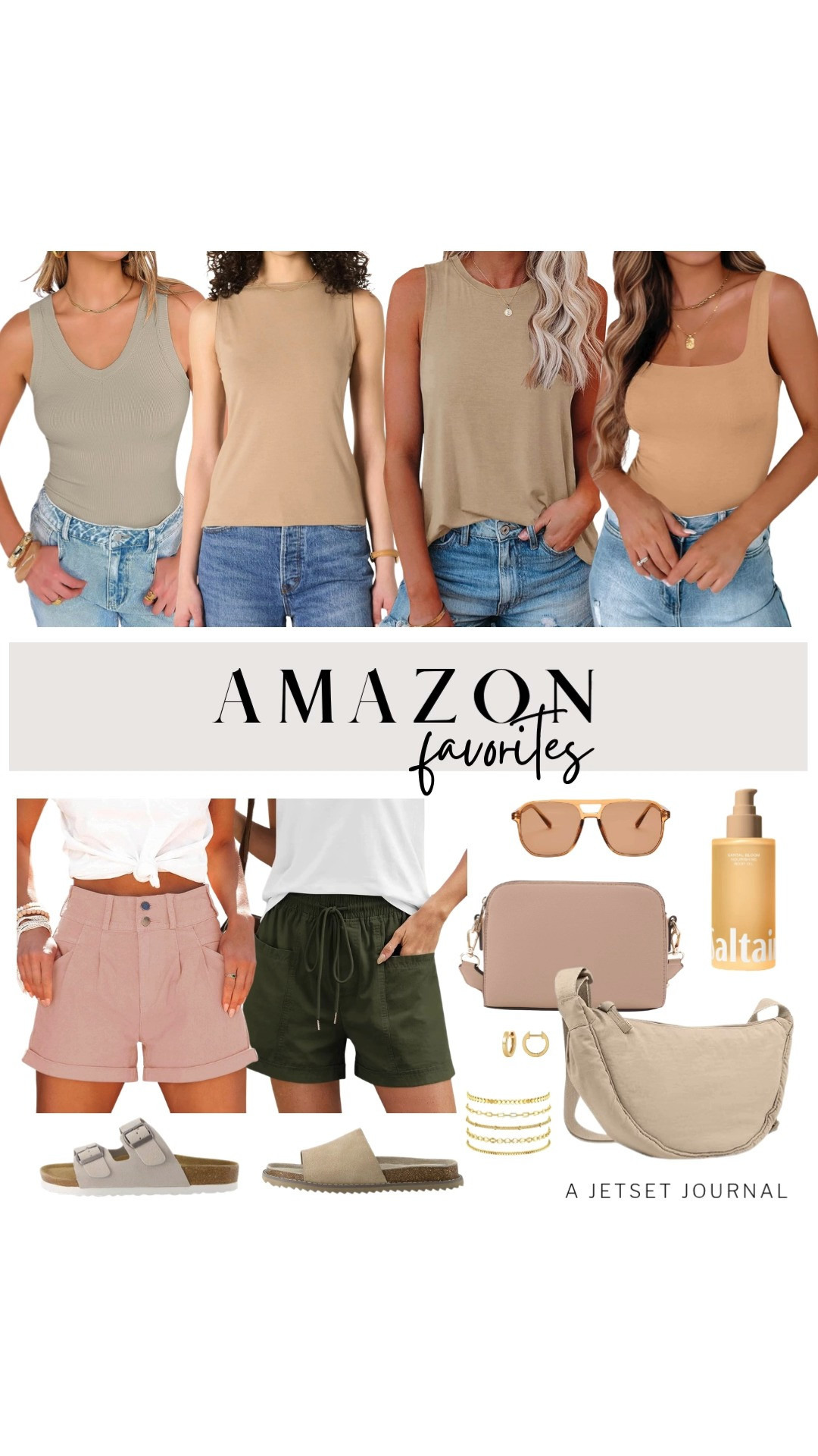 I’m excited to share these Amazon Favorites with you. This collection features sleeveless tops from ANRABESS, Smile Fish, and Zeagoo. Comfy shorts are still popular this week, and you can choose between Hilltichu and FEKOAFE for your fit. CUSHIONAIRE sandals and Saltair Body Oil are in here, too. 

 #LTKSeasonal #LTKSaleAlert #LTKTravel