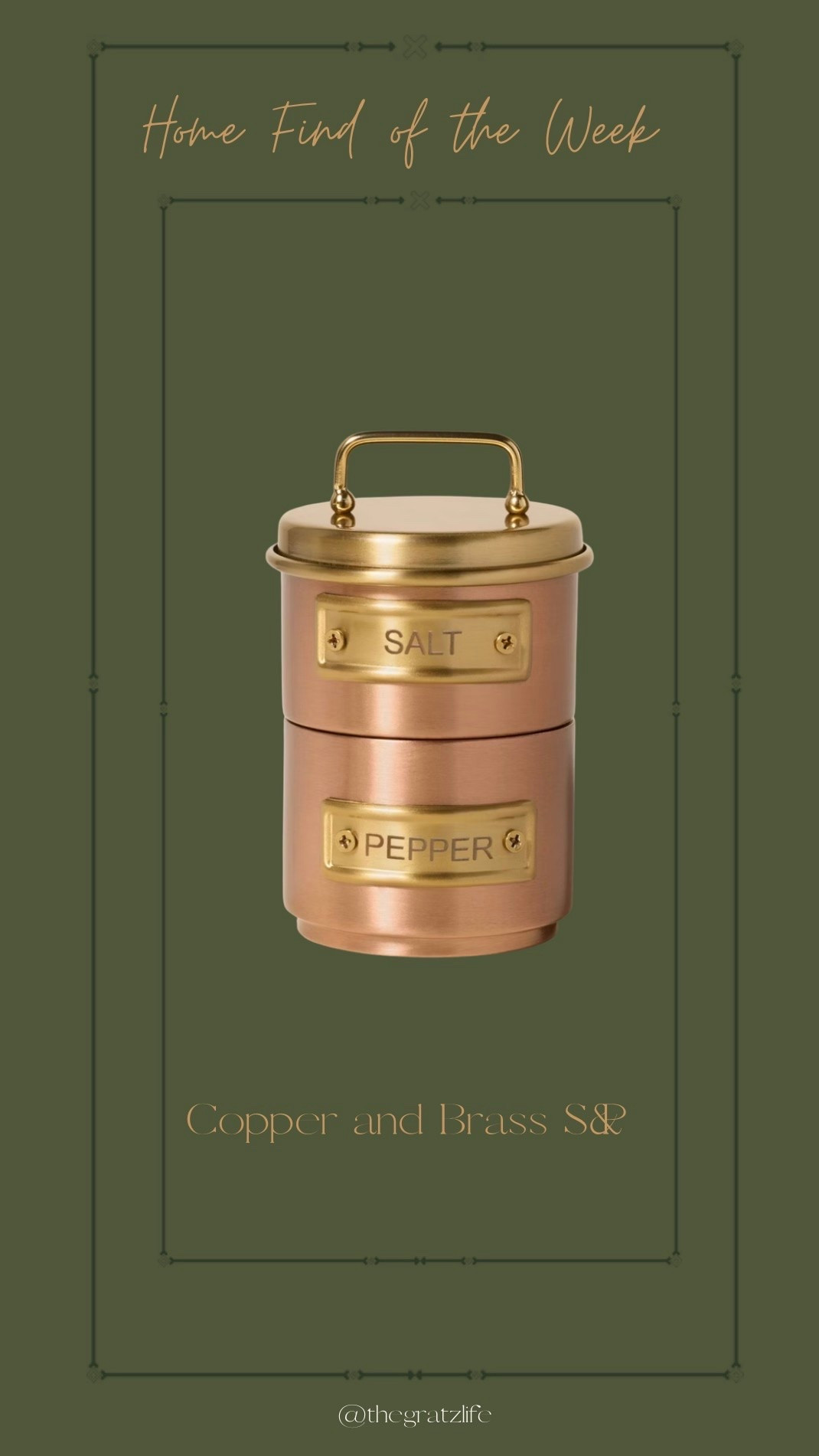 I’ve the mixed metals

#LTKHome