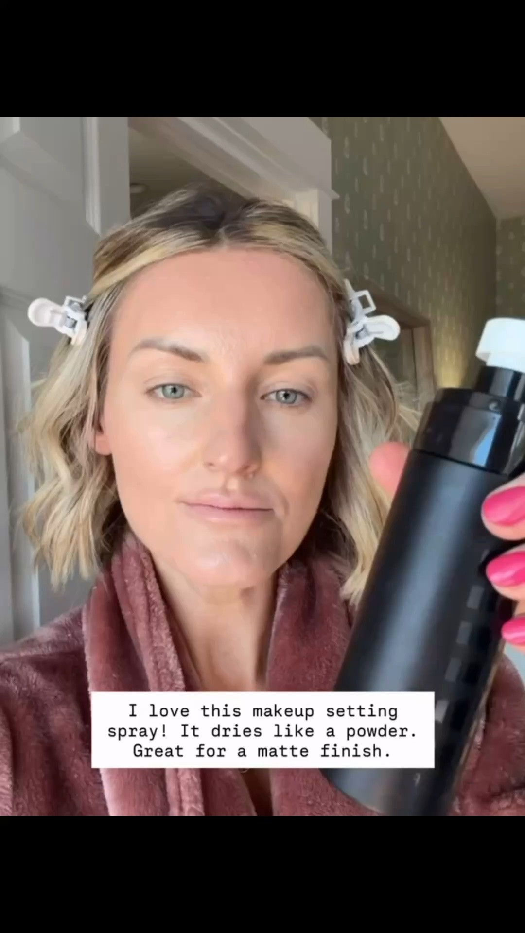 The best setting spray! It’s great especially if you have oily skin or use Merit products! 

Loverly Grey, Amazon, setting spray, make up, beauty
