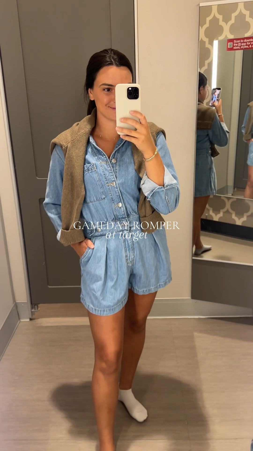 Game day outfit, fall outfits, football game outfit, jean romperr

#LTKSeasonal #LTKStyleTip #LTKParties