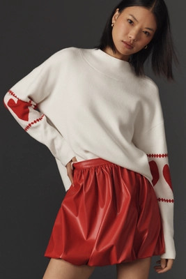 The Carys Mock-Neck Sweater by Maeve | Anthropologie (US)