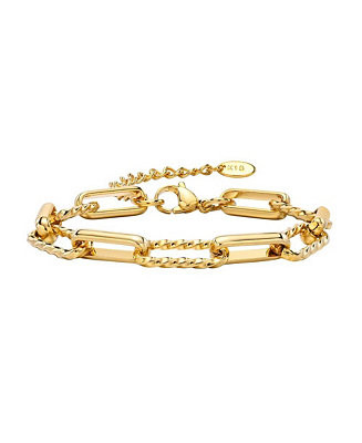 Sienna Paperclip Chain Stackable Bracelet | Macy's