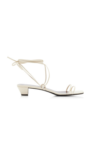 Lace-Up Leather Sandals | Moda Operandi (Global)