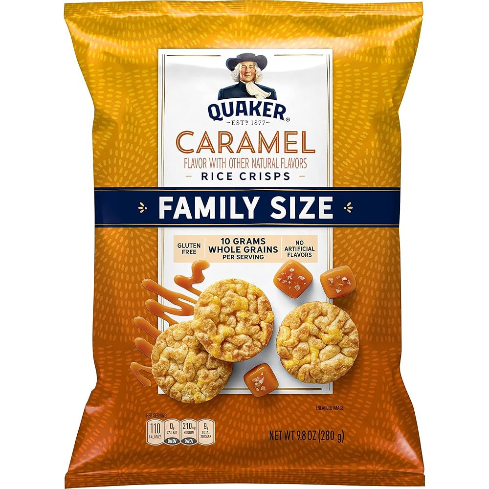 Quaker Rice Crisps Caramel, 9.8 Oz | Amazon (US)