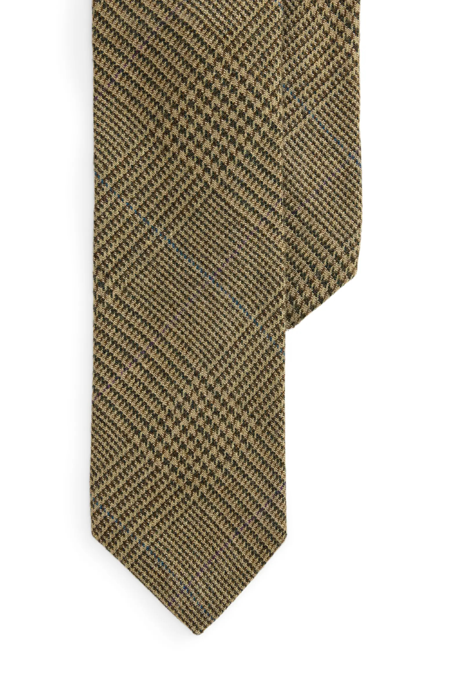 Overcheck Glen Plaid Linen Tie | Nordstrom