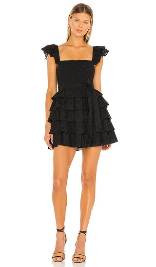 Carlotta Mini Dress in Black | Revolve Clothing (Global)