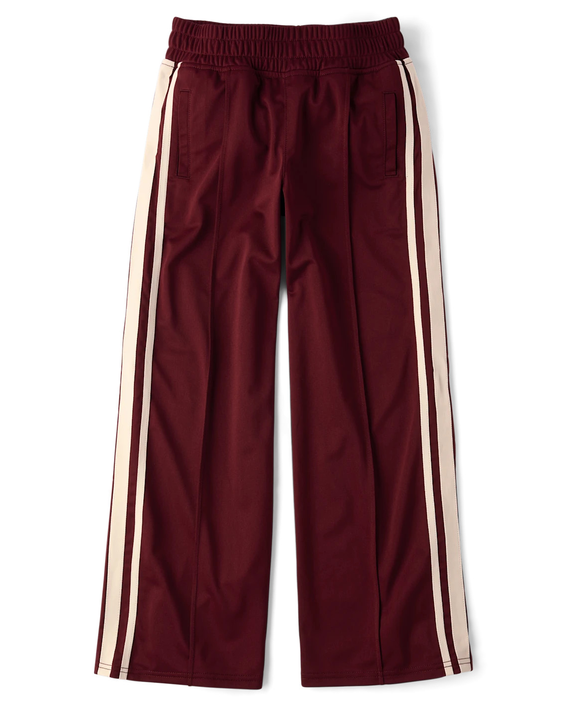 Tween Wide Leg Track Pants - burgundy | The Children's Place