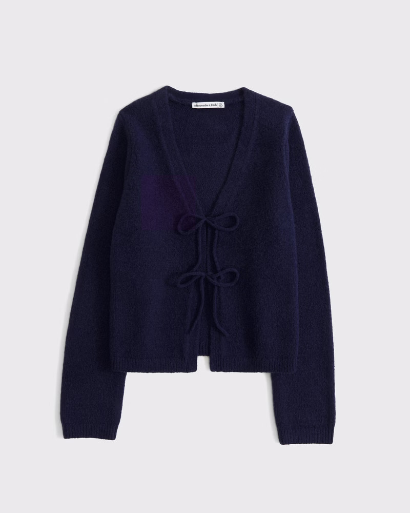 Tie-Front Cardigan | Abercrombie & Fitch (US)