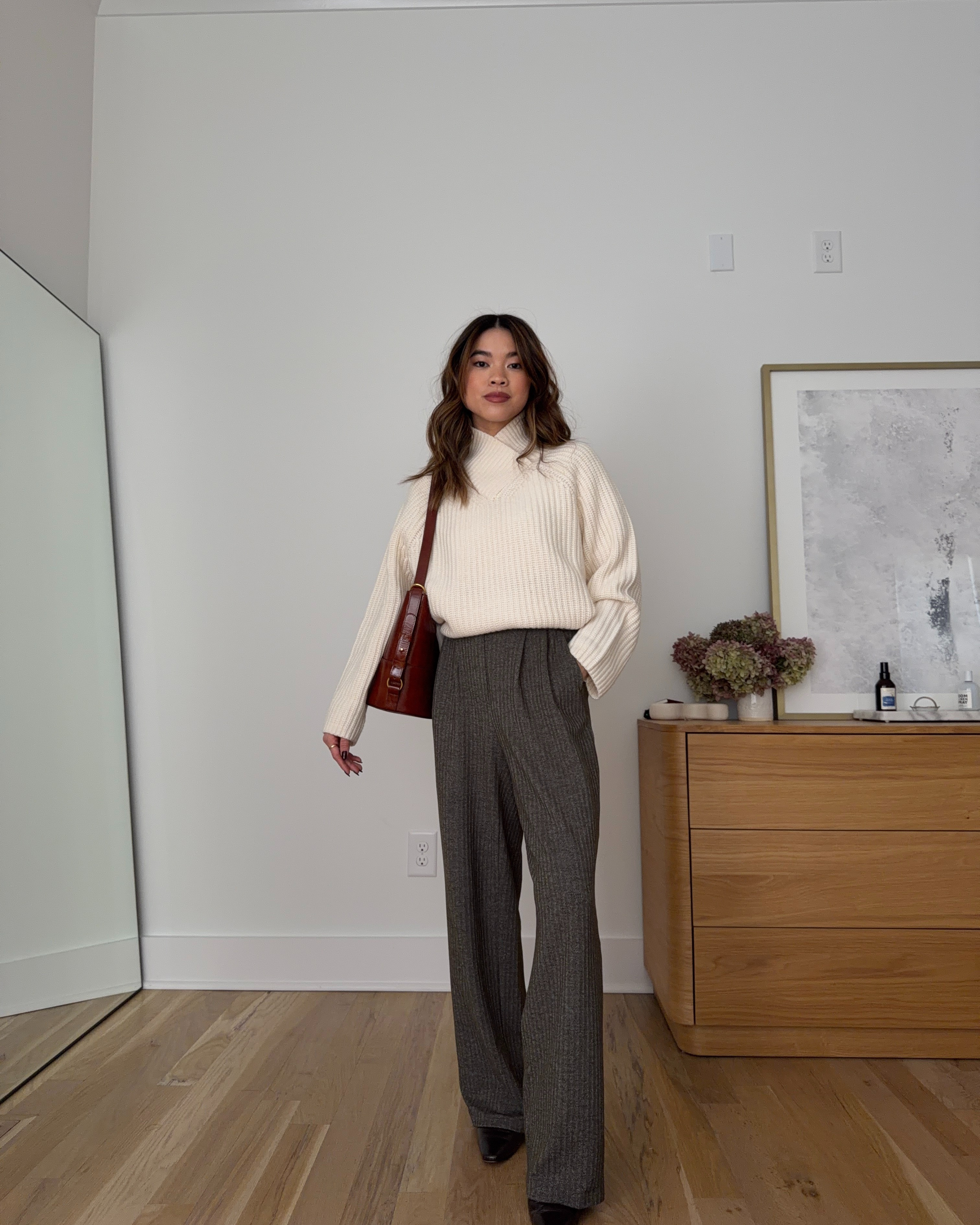 Sizing info: sweater size XS, pants size XXS 29in inseam in Heathered Herringbone Brown Dark Olive! 

petite fashion, get dressed with me, outfit inspiration, ootd, nashville outfit, Nashville influencer, petite style, vacation style, casual outfits, mom style, petite pants, winter dress, winter outfit, winter pants, winter outfit inpso, winter outfit idea, winter top, winter style, winter sweater, cozy sweater, cold weather sweater, cold weather outfit, winter bag, winter purse, white sweater, lululemon pants,  

 

#LTKootd #LTKmomlife #LTKWorkwear