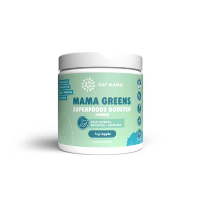 Oat Mama Greens Superfoods Booster Scoopable Jar - 6.35oz - Fuji Apple | Target