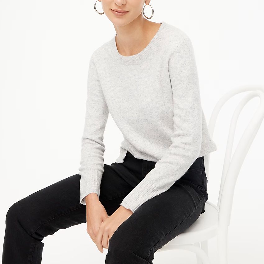 Crewneck sweater in extra-soft yarn | J.Crew Factory