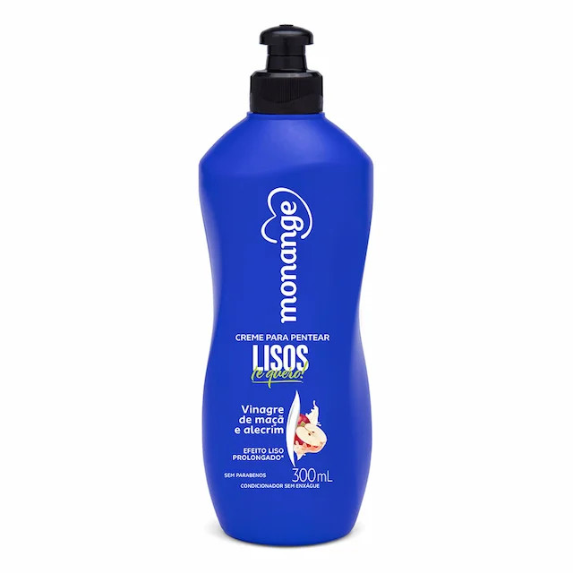 CREME PARA PENTEAR MONANGE LISOS TE QUERO 300ML | Drogasil BR