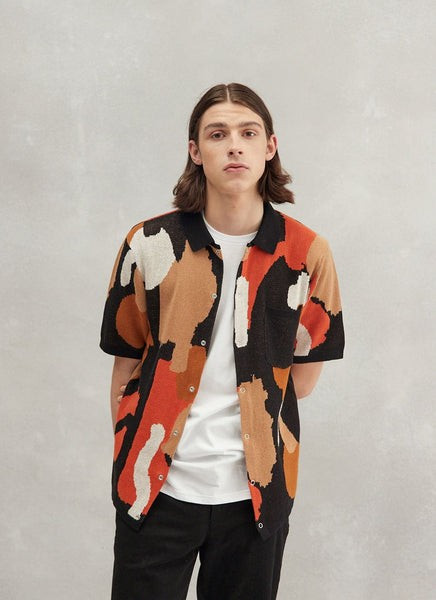 Impressionist Jacquard | Black | Percival Menswear