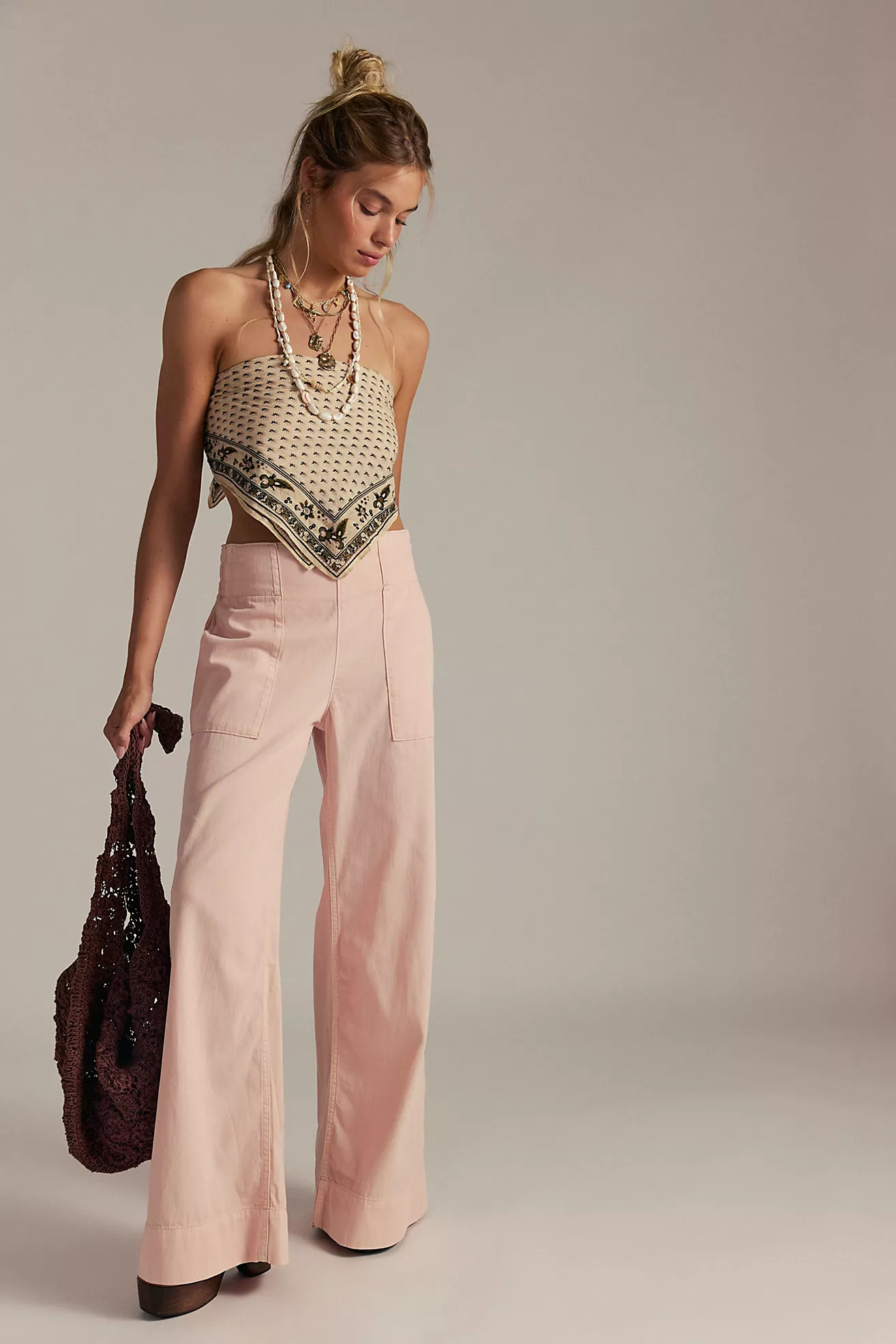 We The Free Breezy Denim Pull-On Jeans | Free People (Global - UK&FR Excluded)