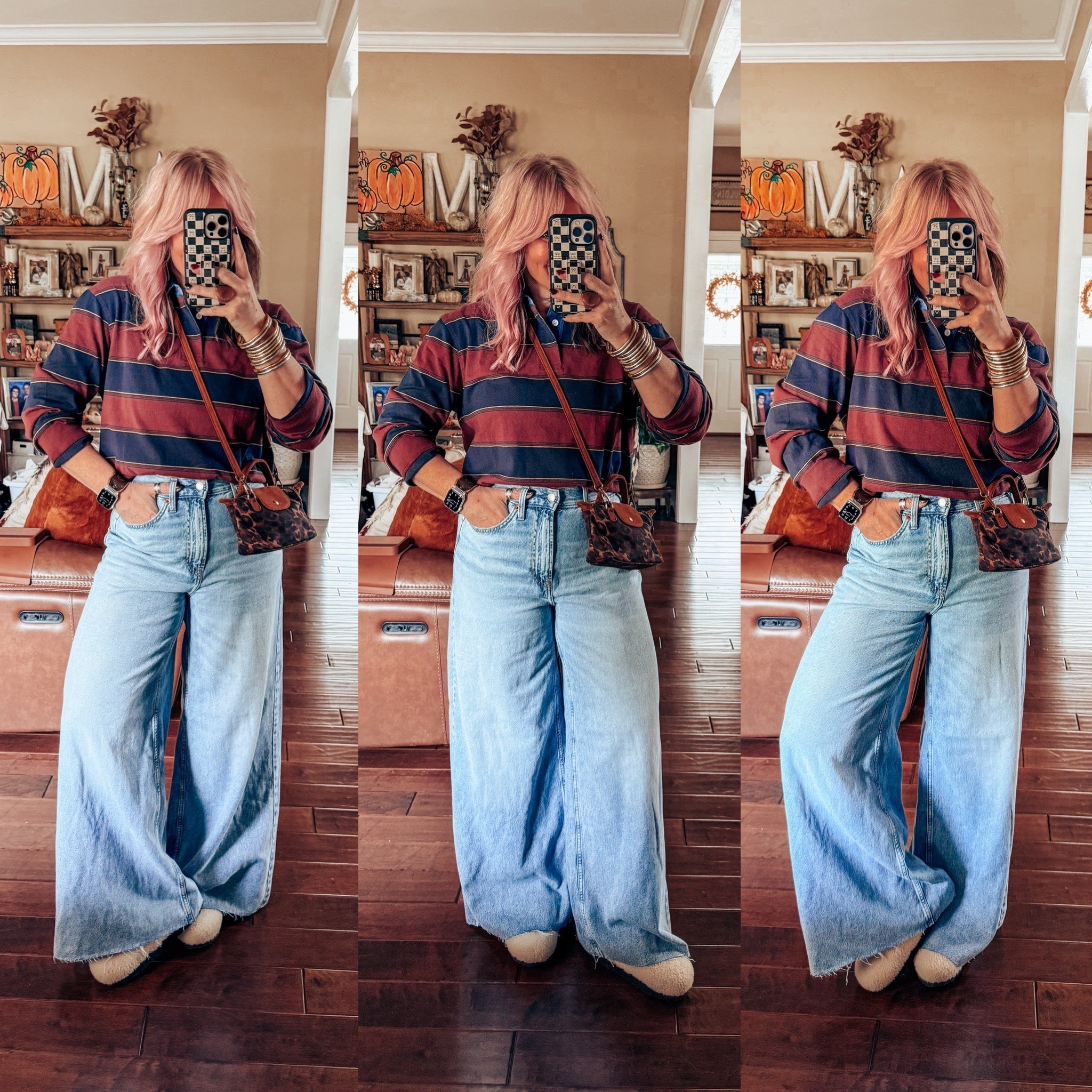 This mens rugby polo is so cute! I also am loving these wide leg jeans! 
Polo - M
Jeans - size 8 and on sale with 🎯 circle 
Sherpa Birkenstocks - true to size 

#LTKFindsUnder50 #LTKOver40 #LTKSaleAlert