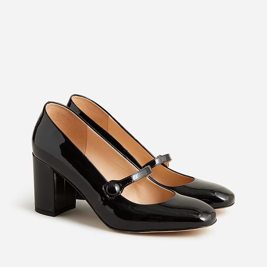 Maisie Mary Jane heels in Italian patent leather | J.Crew US