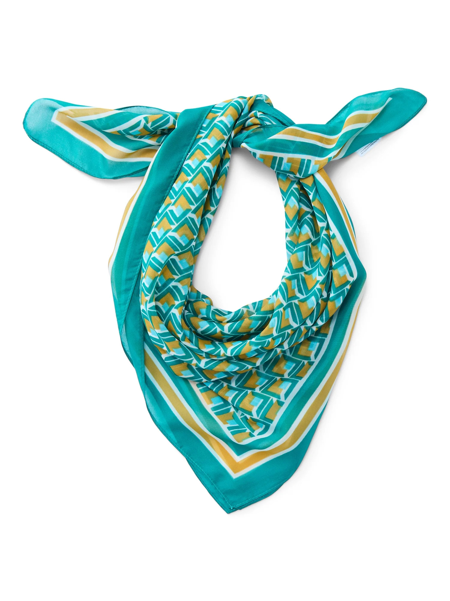 Time and Tru Women's Geometric Print Scarf | Walmart (US)