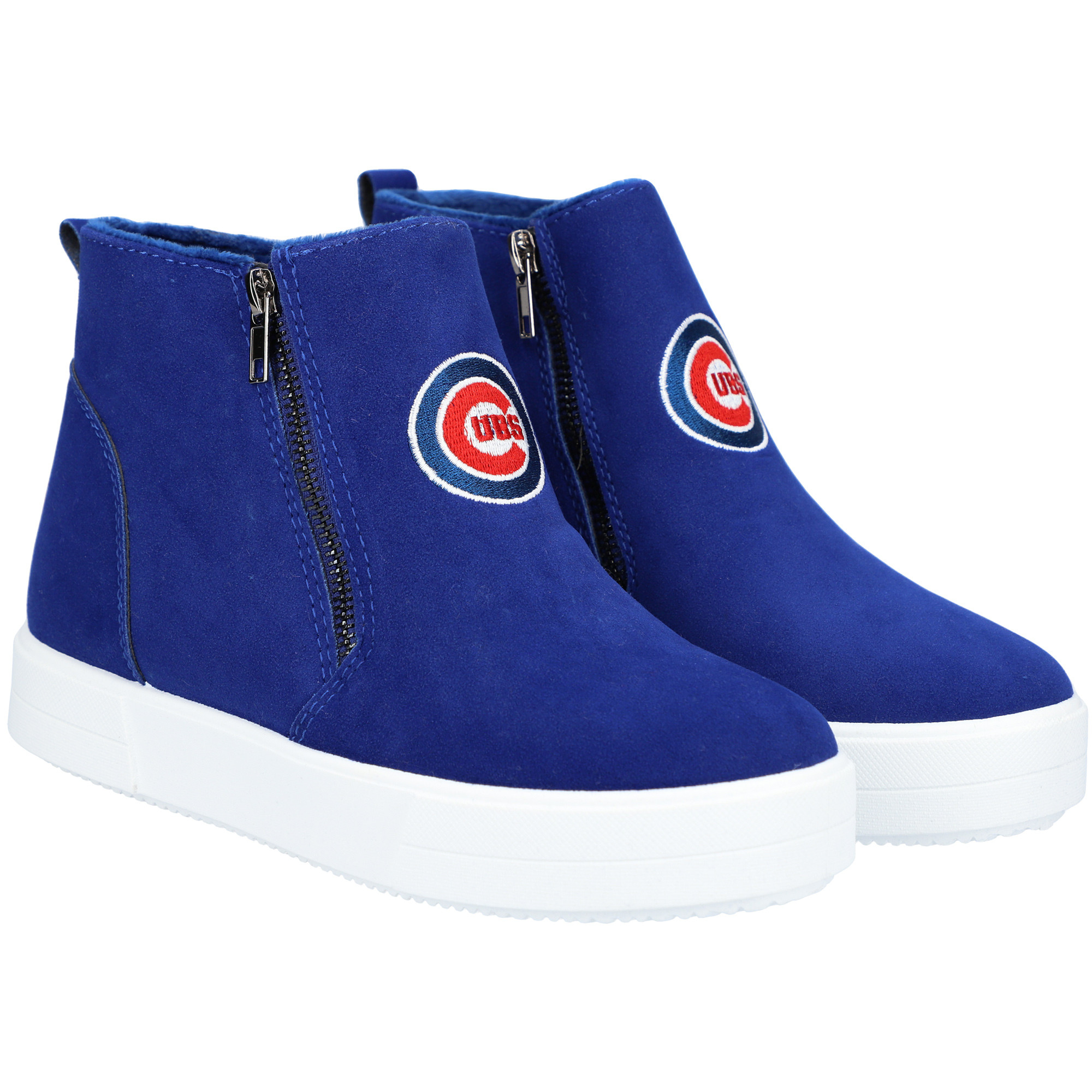 Chicago Cubs FOCO Wedge Sneakers | Fanatics