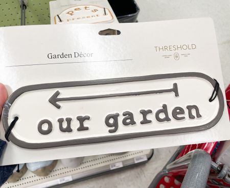 Our garden medal sign at Target 

#LTKhome #LTKMostLoved #LTKSeasonal