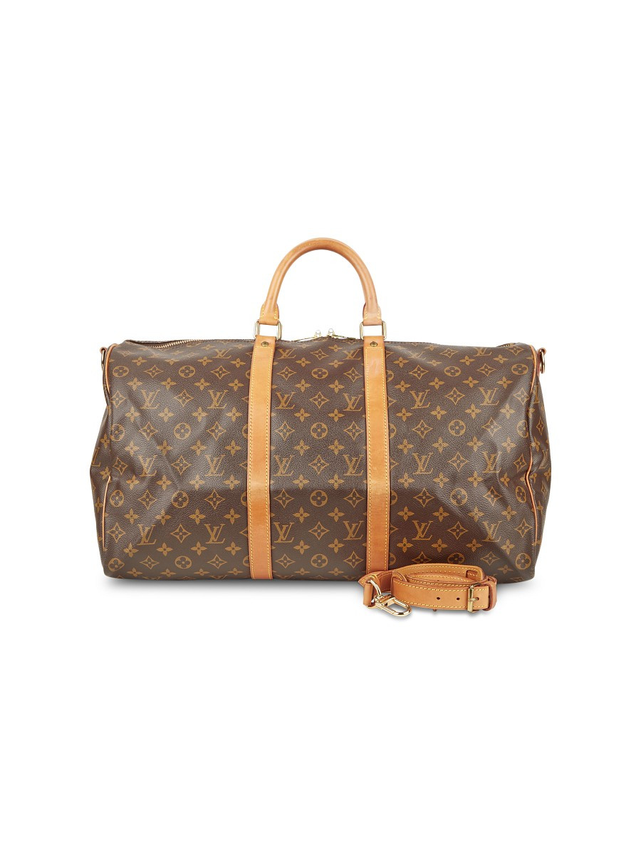 Louis Vuitton Women's Keepall Bandouliere 45 Monogram Canvas Duffel Bag - Brown | Saks Fifth Avenue OFF 5TH