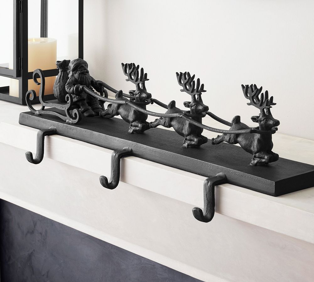 Multi Sleigh Stocking Holder | Pottery Barn (US)