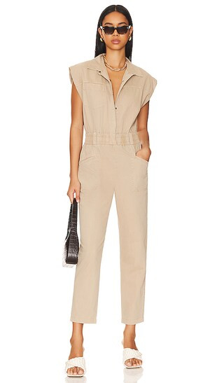 Rosie Jumpsuit in Sesame | Revolve Clothing (Global)