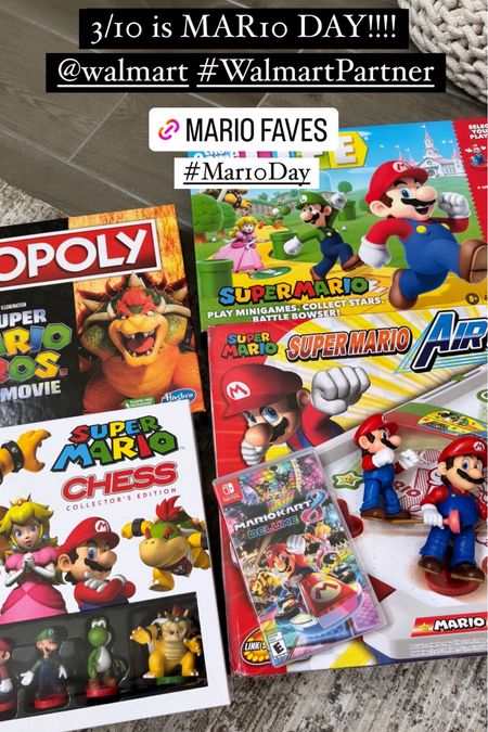 Everyday is Mario day in our household!! Save on select games featuring Mario and friends. Offer ends 3/16. #WalmartPartner @Walmart #Mar10Day

Get in on the MAR10 Day fun and save! From March 10-16, you can head to select retailers to save up to $20* on select games featuring Mario and friends, including Mario Kart ™ 8 Deluxe, Super Mario Party™, Luigi’s Mansion™ 3, and more.

*Savings based on suggested retail price. Actual savings may vary. Offer valid 3/10/2024 to 3/16/2024; available while supplies last. See participating retailers for details.

#liketkit #LTKVideo #LTKfamily #LTKkids #LTKSeasonal #LTKfindsunder50 #LTKSpringSale #LTKtravel #LTKfindsunder100 #LTKmens #LTKhome #LTKsalealert #LTKbaby


#LTKparties #LTKfindsunder50 #LTKhome