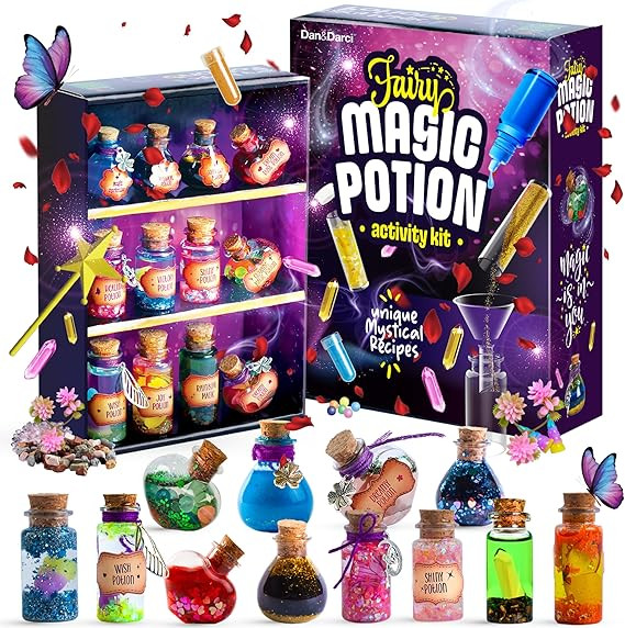 Dan&Darci Fairy Magic Potion Kit for Kids - Christmas Gifts for Girls - 6 7 8 9 10 Year Old Girl ... | Amazon (US)