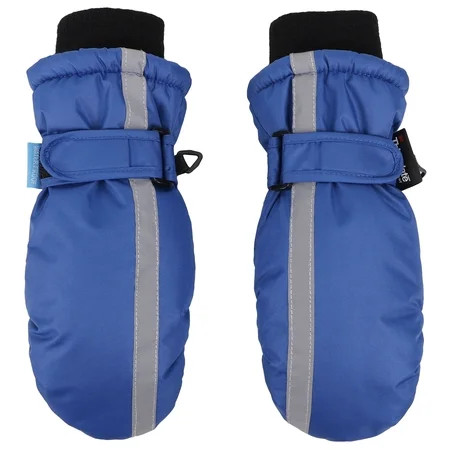 Lullaby Kids Unisex Thinsulate Lined Waterproof Cold Weather Ski Gloves Mitten | Walmart (US)