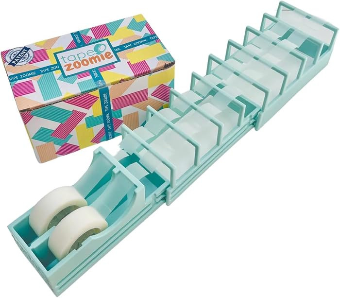 Tape ZOOMIE | Original Viral Desktop Tape Dispenser for Gift Wrapping & Crafts | Prepares 18 Tape... | Amazon (US)