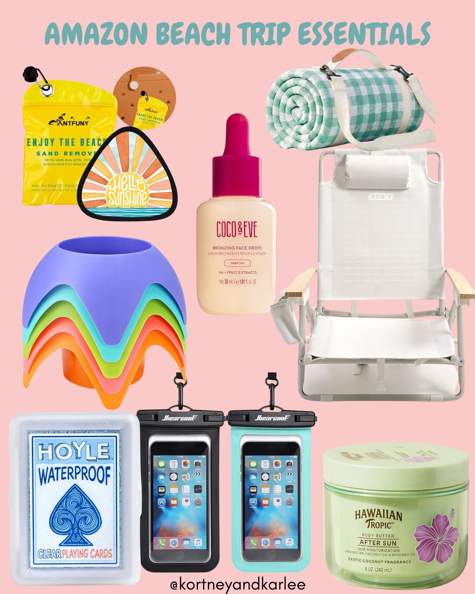 Amazon Beach Trip Essentials!

Kortney and Karlee | #kortneyandkarlee #LTKfindsunder50 #LTKfindsunder100 #LTKtravel 