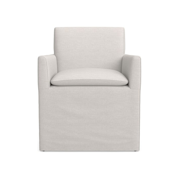 Laguna Slipcovered Dining Armchair | Williams-Sonoma