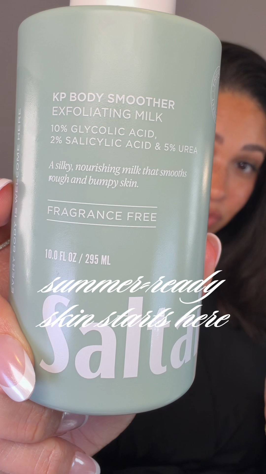 Summer-ready skin starts with Saltair KP
Body Smoother Exfoliating Milk 🥛✨


#LTKBeauty #LTKOver40 #LTKselfcare