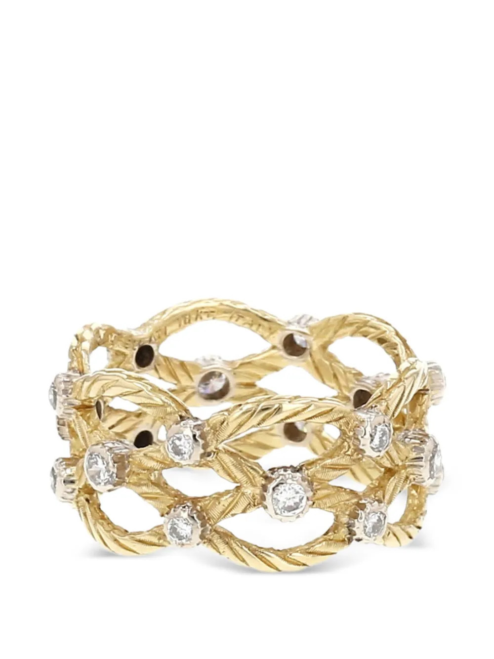 Buccellati 1980s diamond ring - Gold | Farfetch Global
