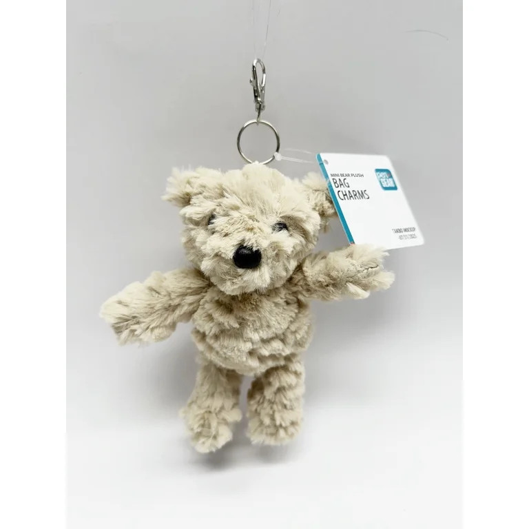 Pen + Gear Mini Plush Bear Bag Charm, Brown, Perfect for Students of All Ages--Elementary, Middle... | Walmart (US)