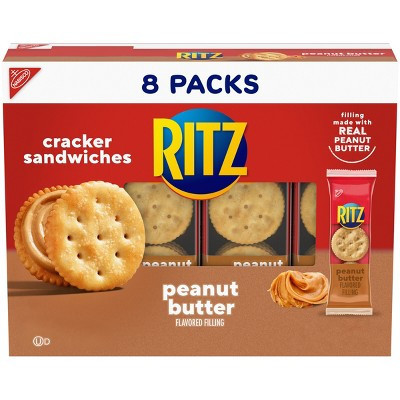 Ritz Cracker Sandwiches with Peanut Butter - 8ct/11.04oz | Target
