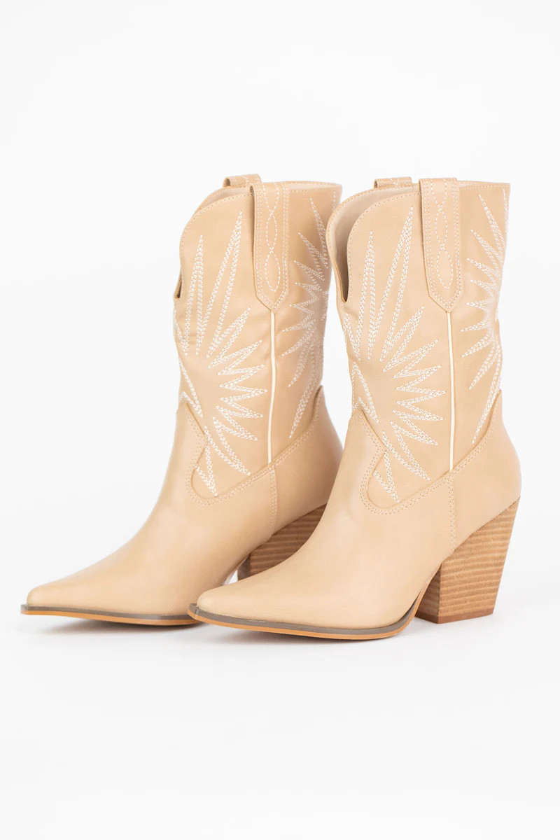 Sydney Boots- Taupe | Avara