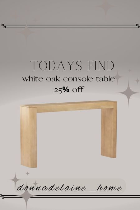 At Wayfair: fabulous price for this pretty and modern console table. Available in three colors! 
Affordable home furnitures 

#LTKhome #LTKsalealert