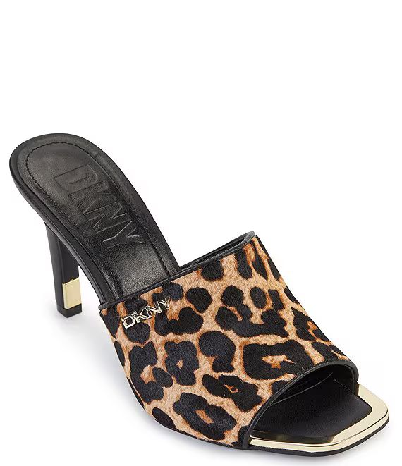 Bronx Leopard Print Dress Sandals | Dillard's